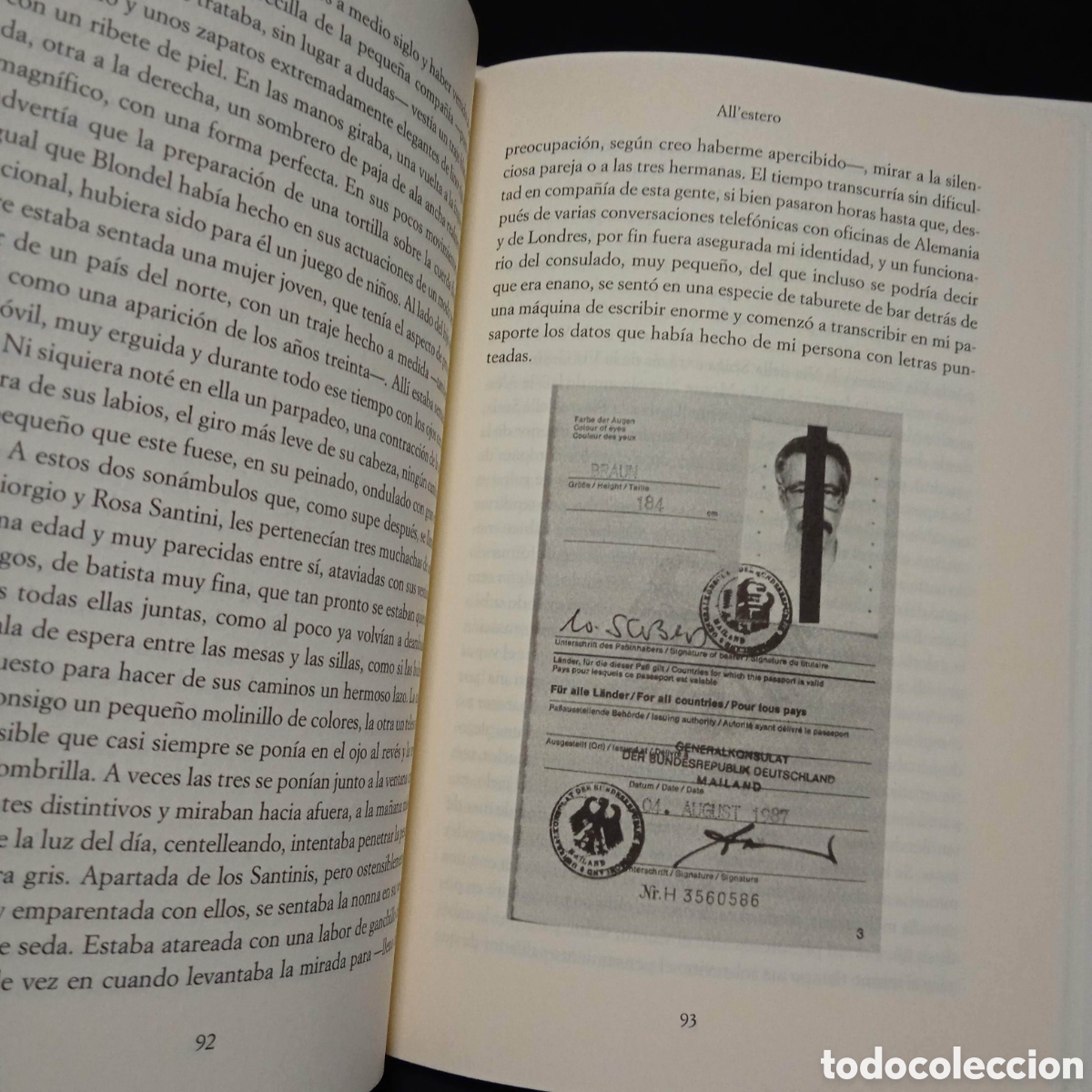 Libros de segunda mano: V&Eacute;RTIGO - W G SEBALD - DEBATE 2001 #8847 - Foto 5