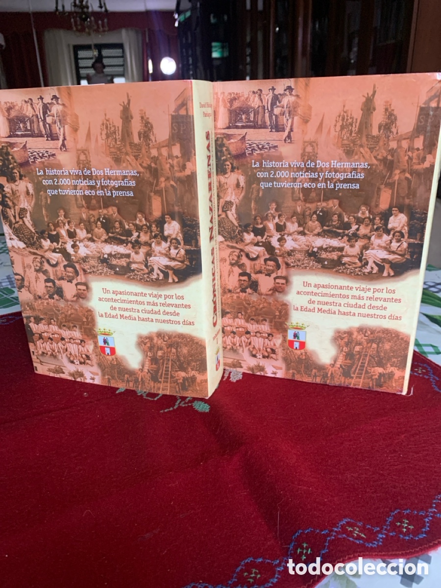 Libros de segunda mano: Cr&oacute;nicas Nazarenas. 2Vol. David Hidalgo Paniagua. - Foto 3