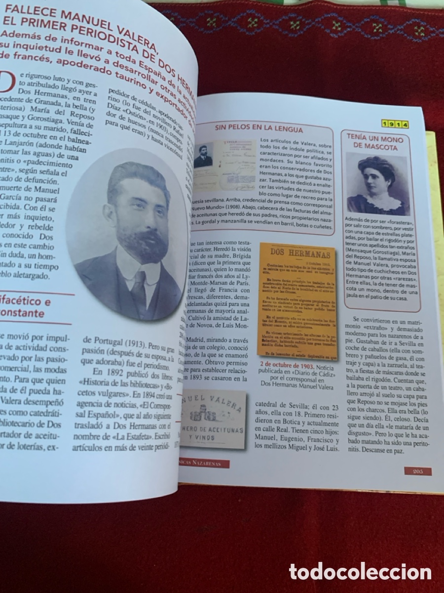 Libros de segunda mano: Cr&oacute;nicas Nazarenas. 2Vol. David Hidalgo Paniagua. - Foto 10