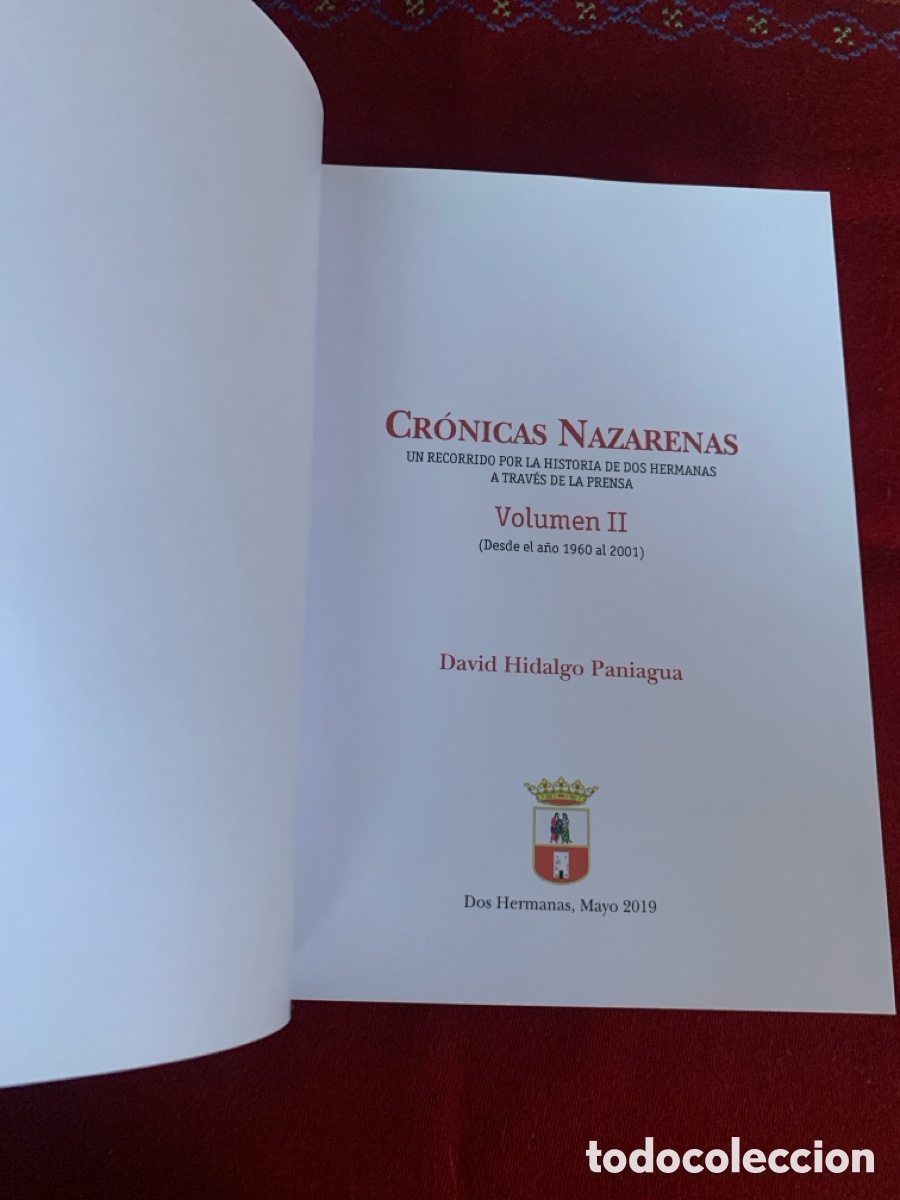 Libros de segunda mano: Cr&oacute;nicas Nazarenas. 2Vol. David Hidalgo Paniagua. - Foto 15