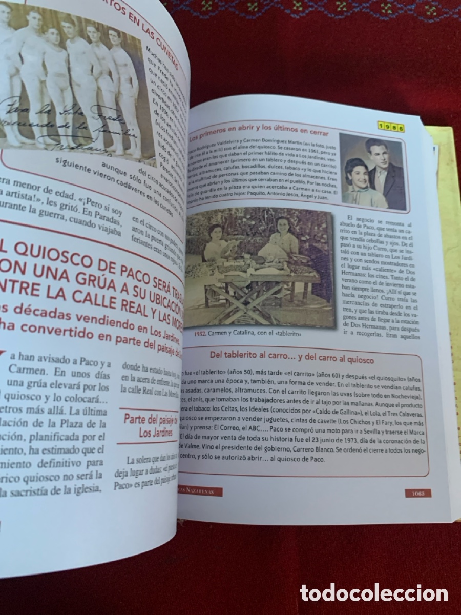 Libros de segunda mano: Cr&oacute;nicas Nazarenas. 2Vol. David Hidalgo Paniagua. - Foto 18