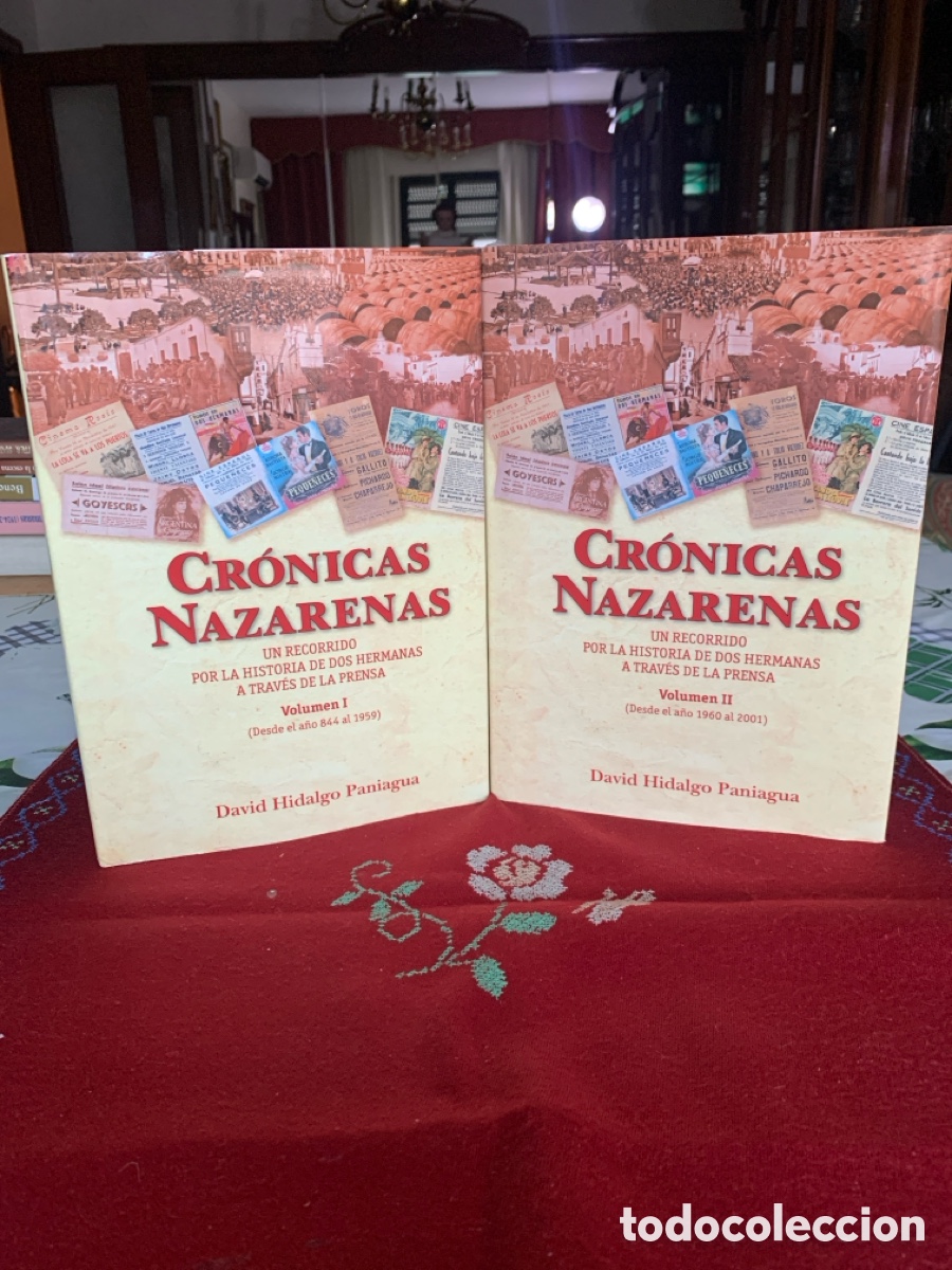 Libros de segunda mano: Cr&oacute;nicas Nazarenas. 2Vol. David Hidalgo Paniagua. - Foto 1