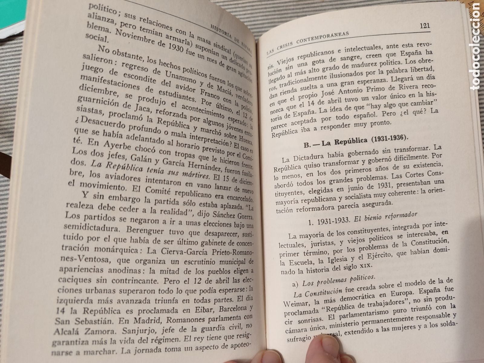 Libros de segunda mano: HISTORIA DE ESPA&Ntilde;A. Librairie Espagnole. Pierre Vilar. 1971 - Foto 5