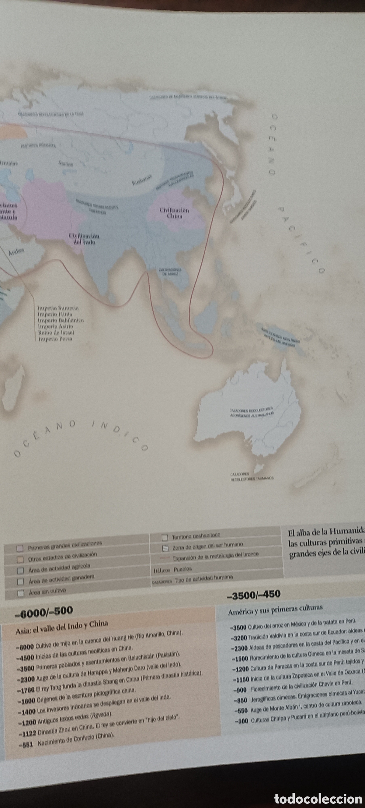 Libros de segunda mano: Gran Atlas hist&oacute;rico planeta - Foto 3