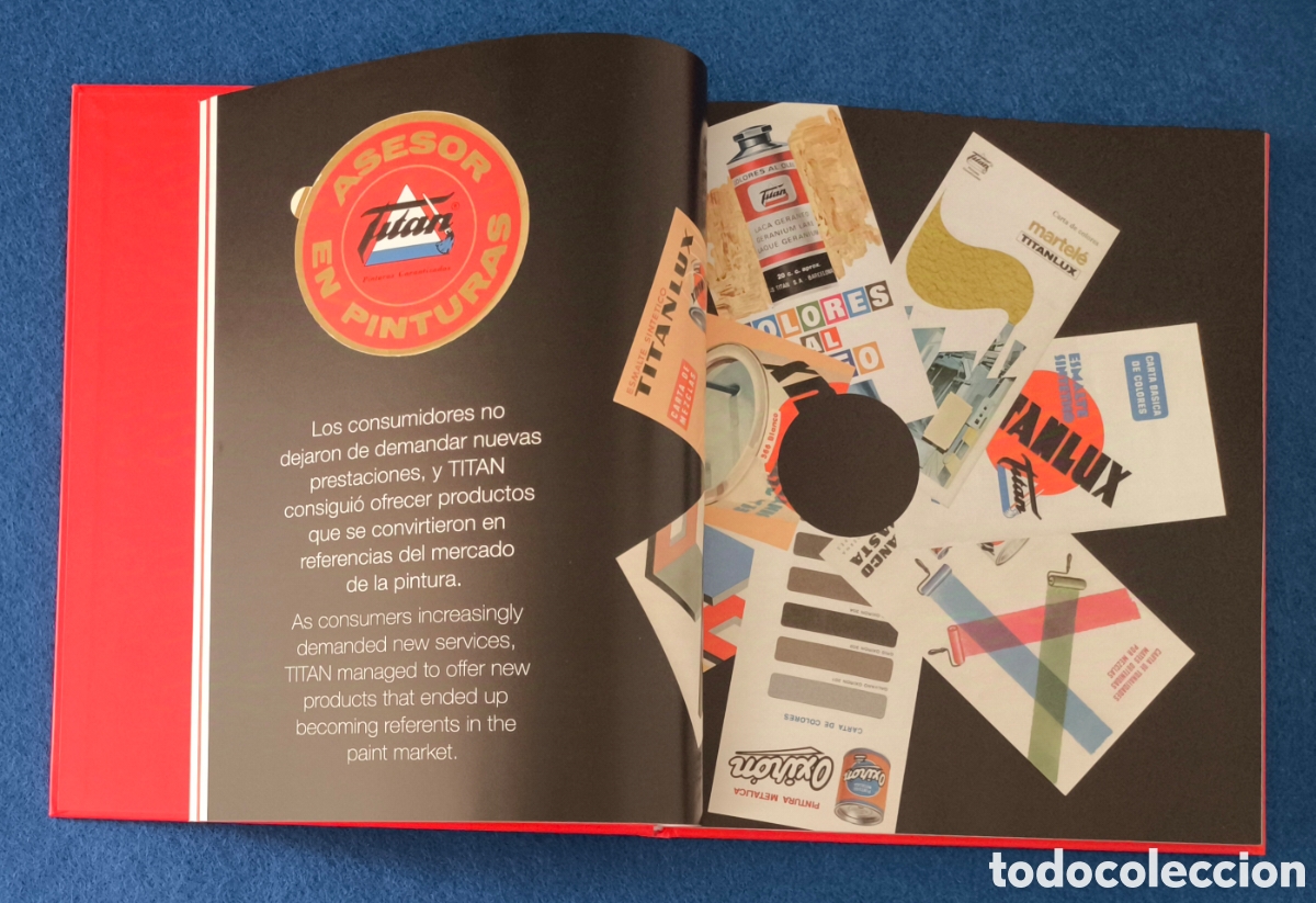 Libros de segunda mano: TITANLUX TITAN PINTURAS LIBRO DESCATALOGADO LOTE 3 - Foto 2