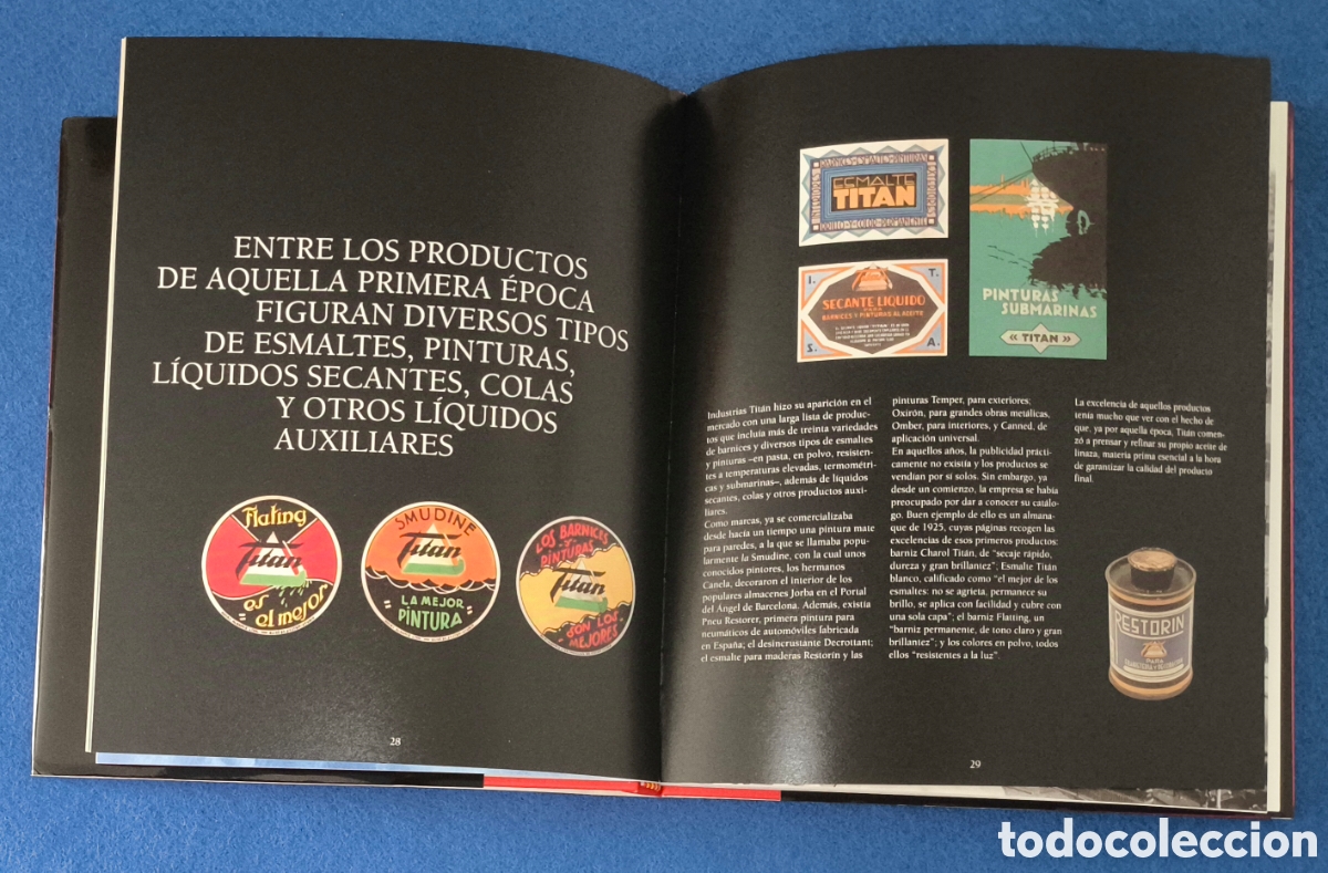 Libros de segunda mano: TITANLUX TITAN PINTURAS LIBRO DESCATALOGADO LOTE 3 - Foto 4