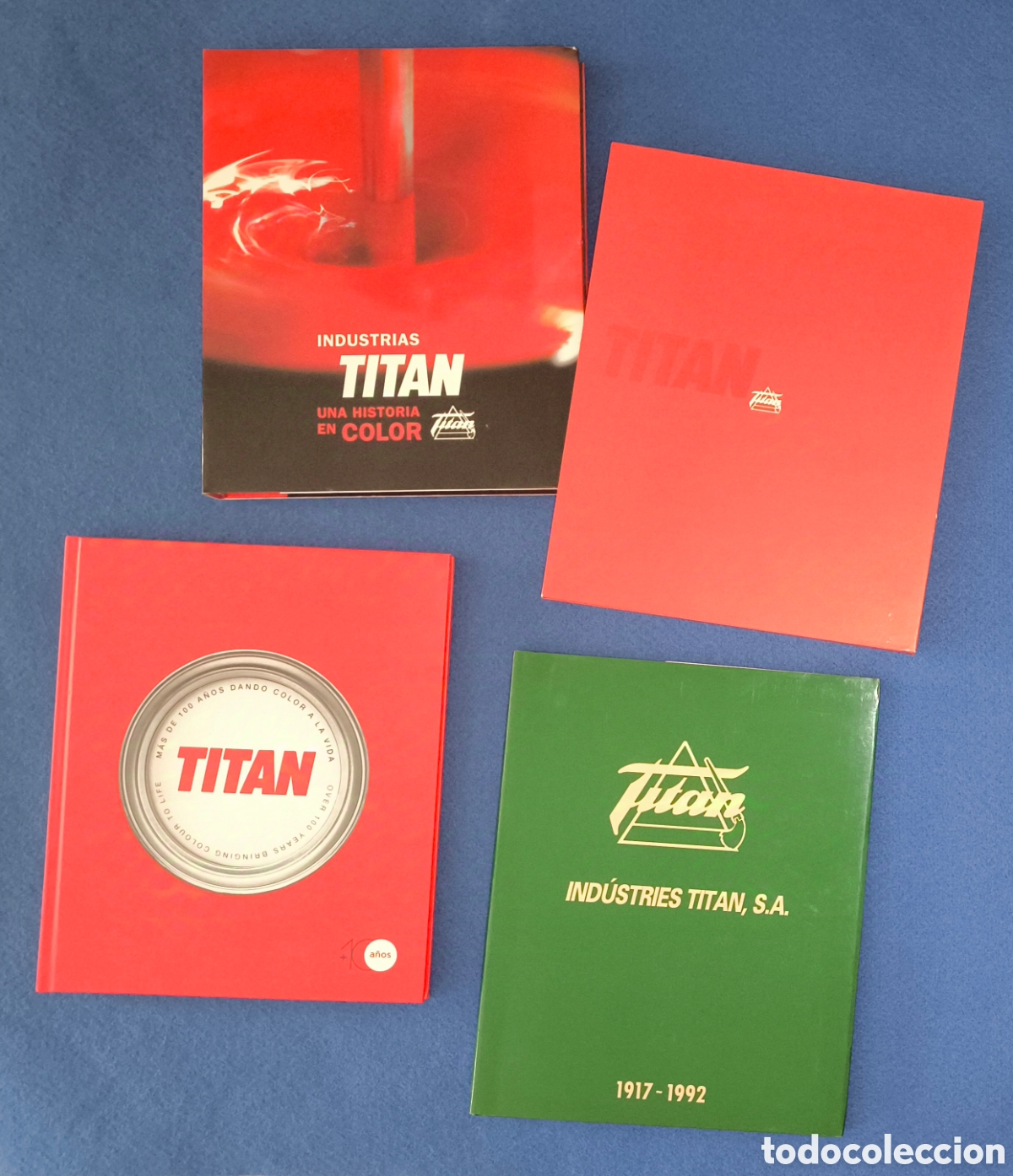 Libros de segunda mano: TITANLUX TITAN PINTURAS LIBRO DESCATALOGADO LOTE 3 - Foto 1