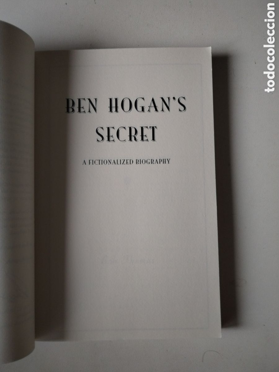 Libros de segunda mano: BEN HOGANS SECRET/BOB THOMAS - Foto 3