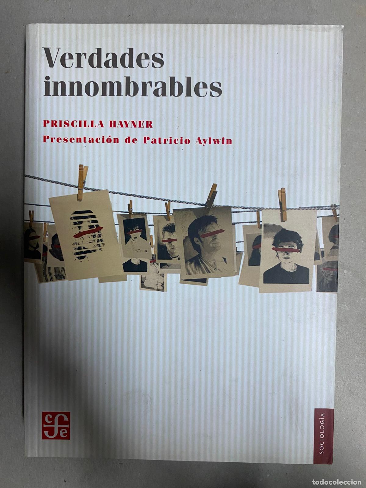 Libros de segunda mano: Hayner, Priscilla - Verdades innombrables - Foto 1