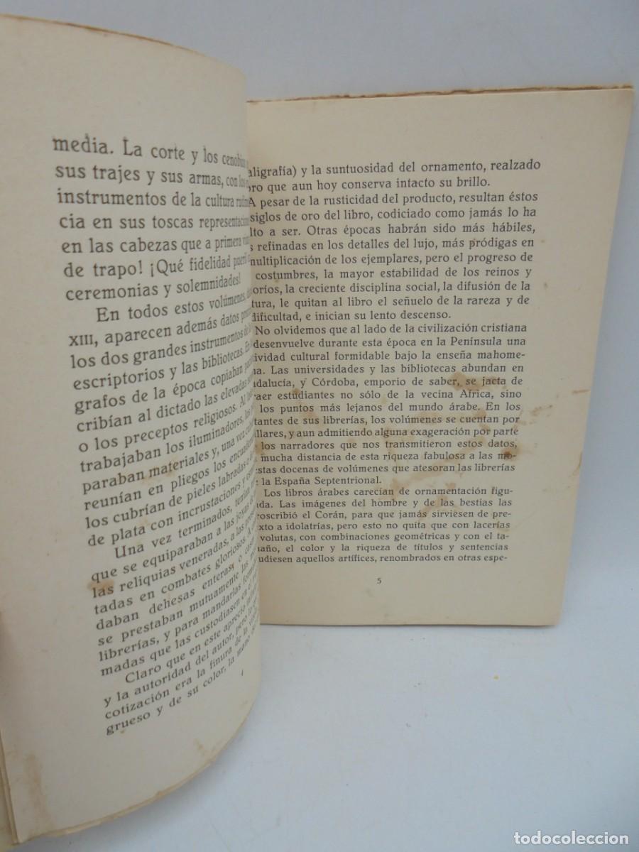 Libros de segunda mano: EL LIBRO ESPA&Ntilde;OL. VICTOR OLIVA. 1930. PAGS : 24. - Foto 2