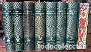 Libros de segunda mano: Obras completas de Jacinto Benavente- Tomos I a VIII - A&ntilde;o 1940