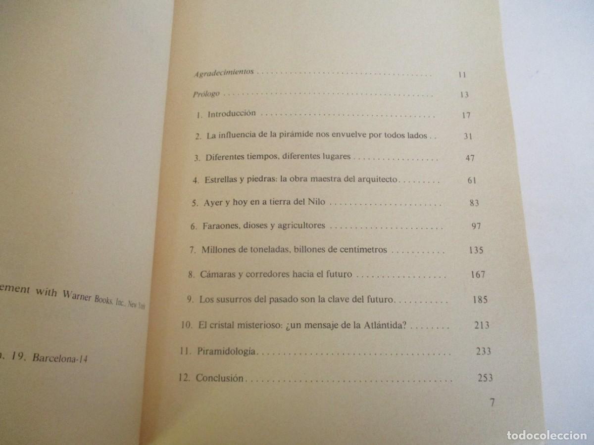 Libros de segunda mano: MAX TOTH Las profec&iacute;as de la pir&aacute;mide W29761 BIS - Foto 2