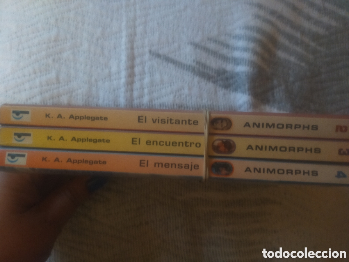 Libros de segunda mano: Animorphs.N 2,3 y 4.Buen estado.K.A.Aplegate 1998. - Foto 2