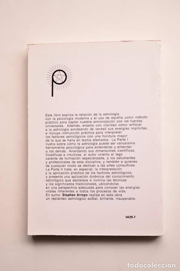 Libros de segunda mano: Astrolog&iacute;a, psicolog&iacute;a y los cuatro elementos - ARROYO, Stephen - Foto 3