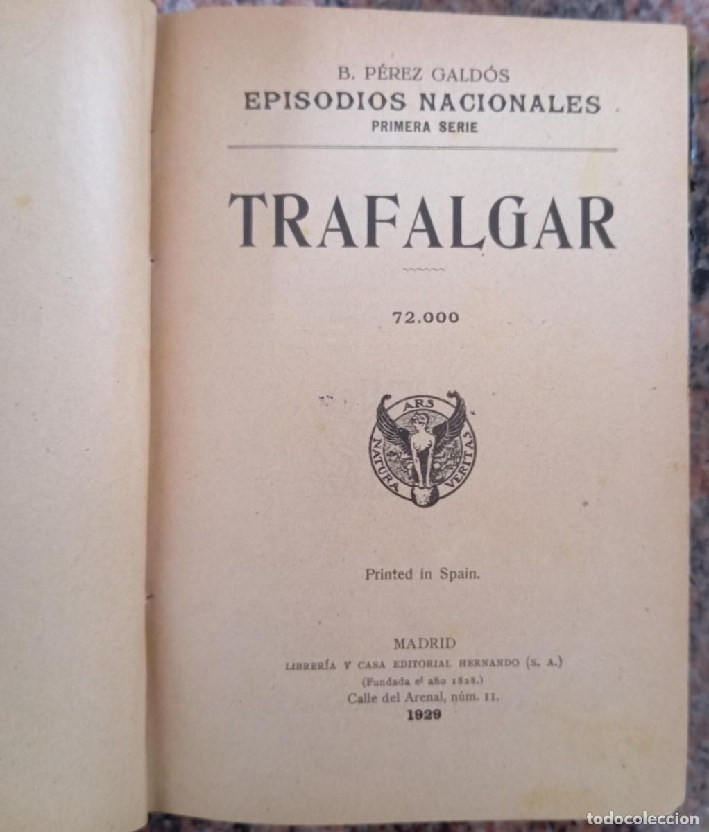 Libros de segunda mano: EPISODIOS NACIONALES 1 Y 2 - PEREZ GALDOS - MADRID 1929