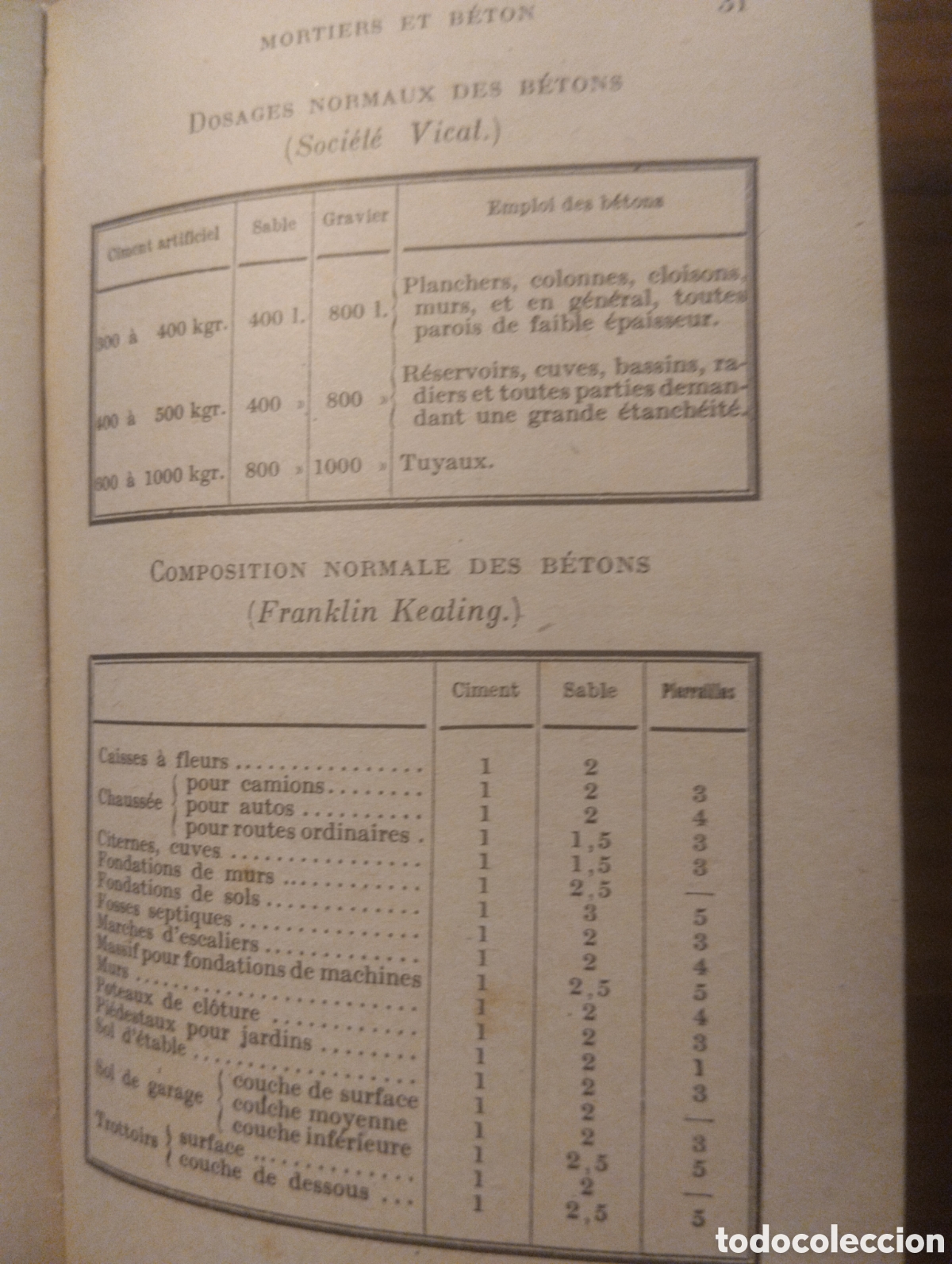Libros de segunda mano: Pour le cimentier, Chaplet - Foto 4