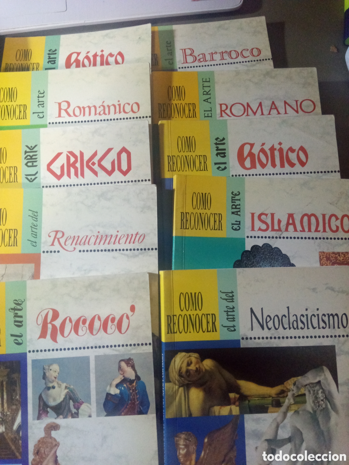 Libros de segunda mano: Como reconocer el arte. Diez tomos. Edunsa - Foto 2