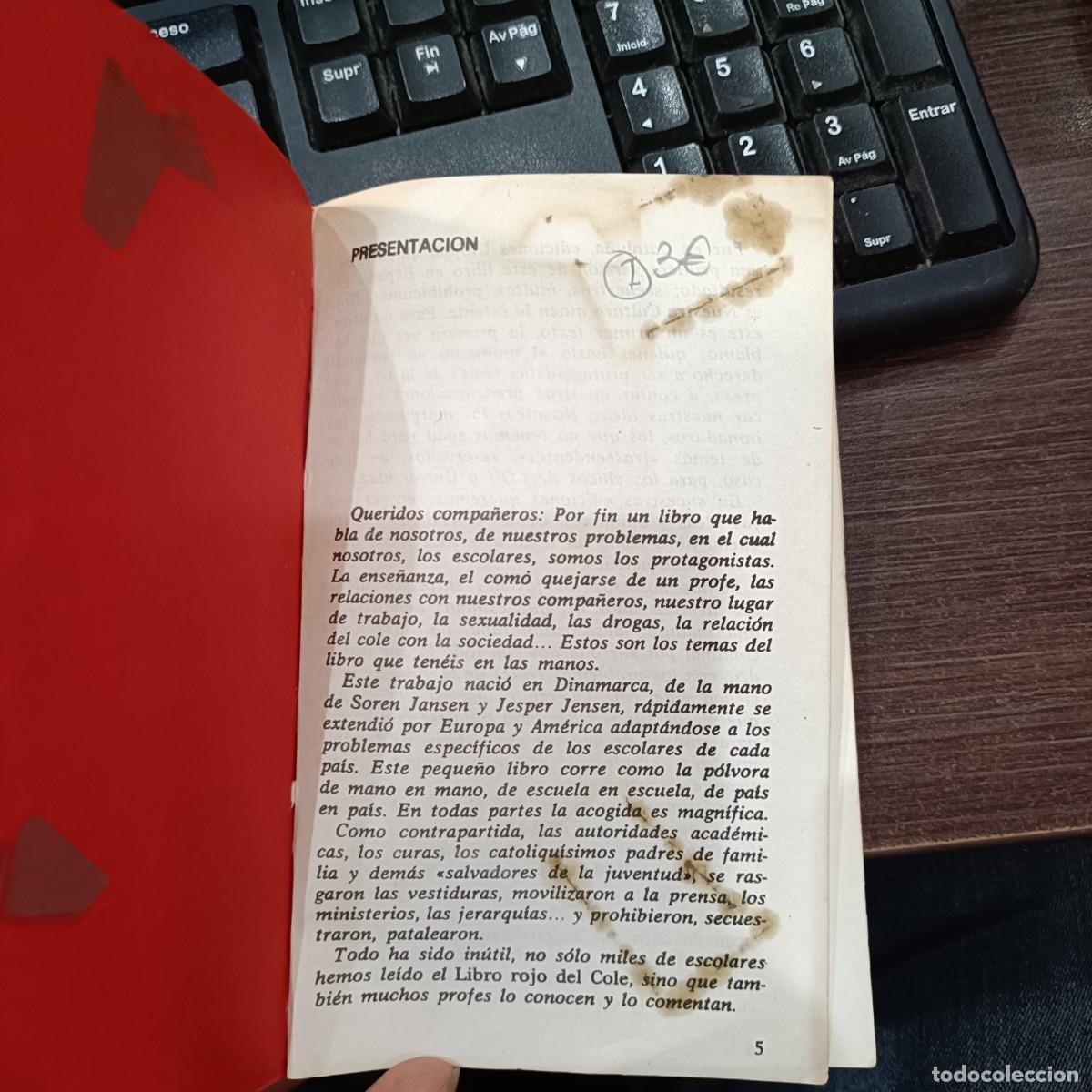 Libros de segunda mano: El libro rojo del cole. - Foto 3
