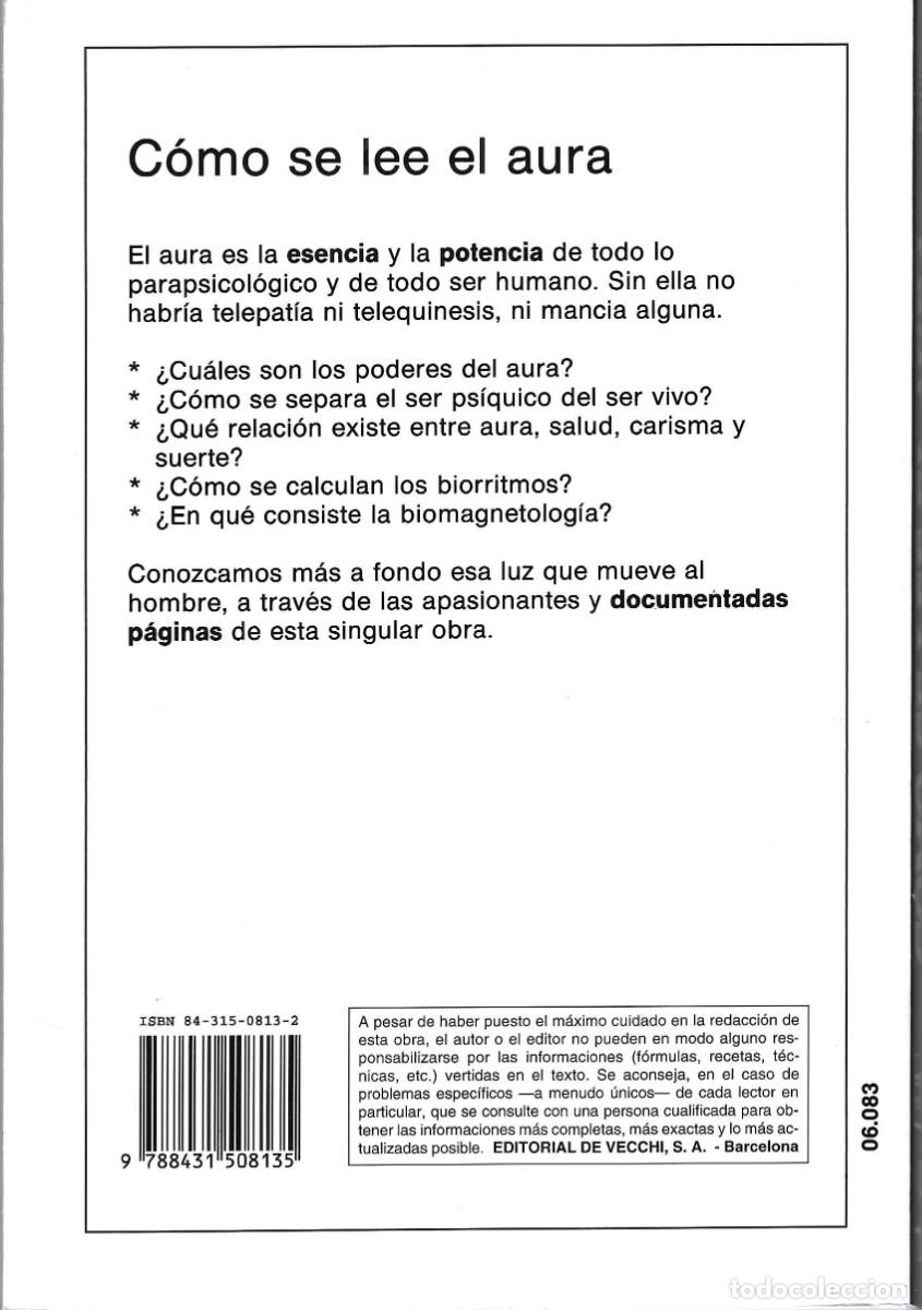 Libros de segunda mano: C&Oacute;MO SE LEE EL AURA EQUIPO DE EXPERTOS &Oacute;MICRON - Foto 2