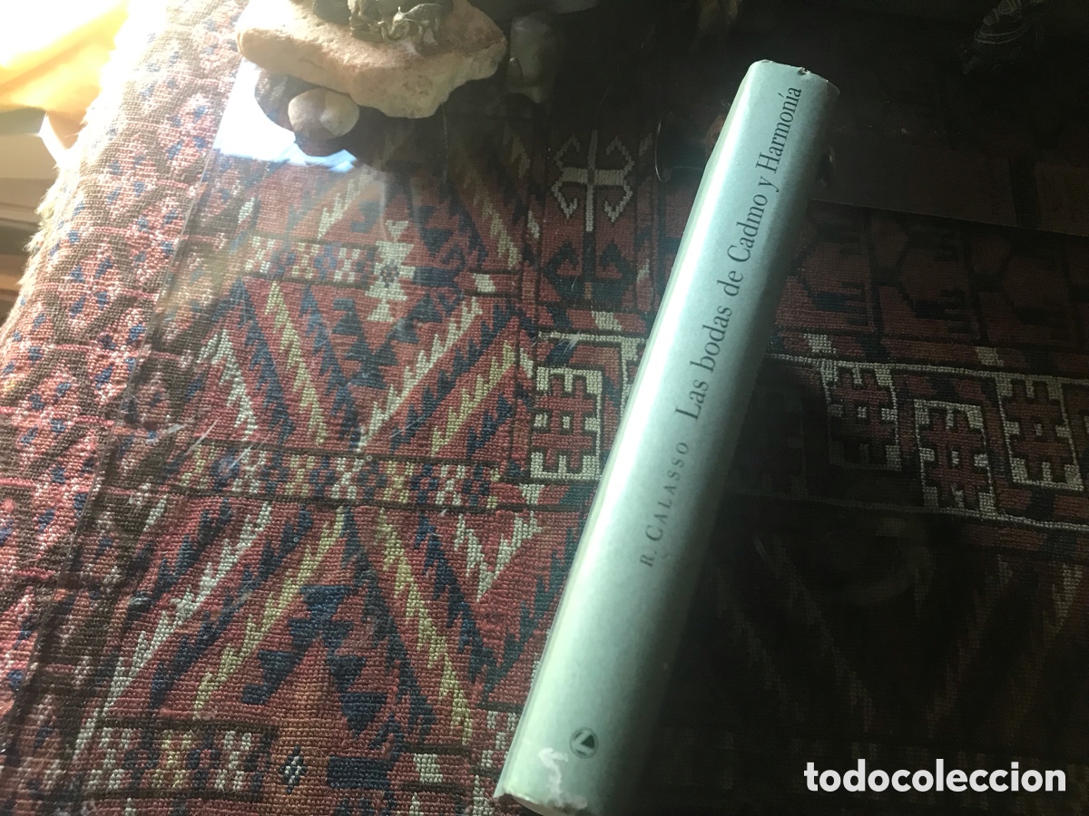 Libros de segunda mano: Las bodas de Cadmo y Harmon&iacute;a. Roberto Calasso - Foto 2