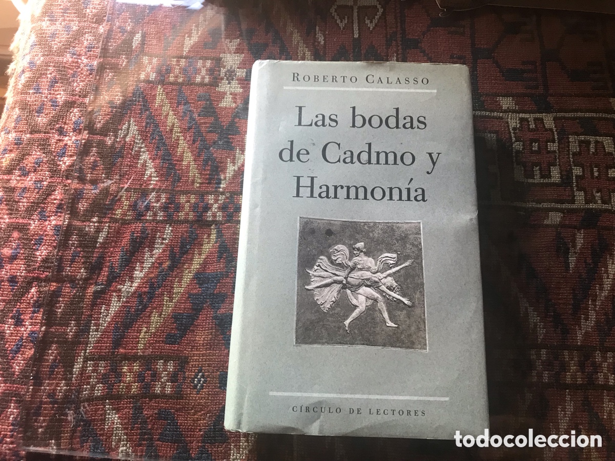 Libros de segunda mano: Las bodas de Cadmo y Harmon&iacute;a. Roberto Calasso - Foto 1