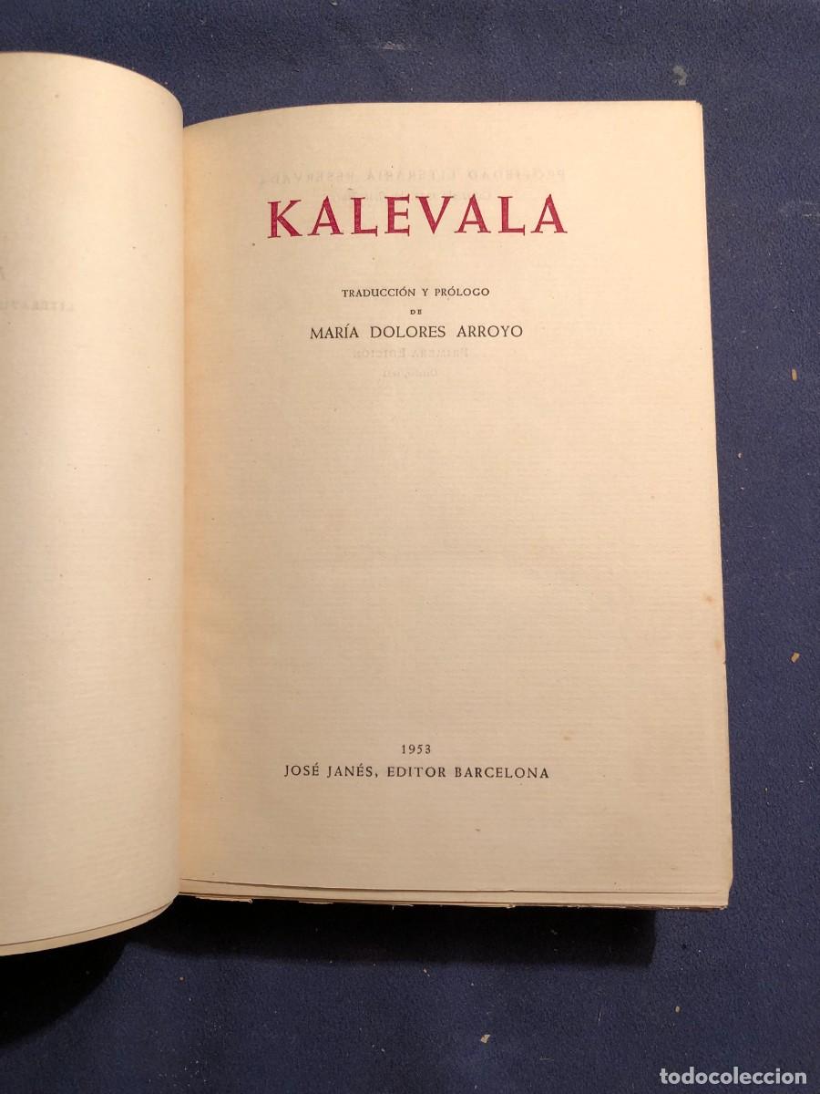 Libros de segunda mano: - KALEVALA - (JOSE JANES, 1953) - Foto 3
