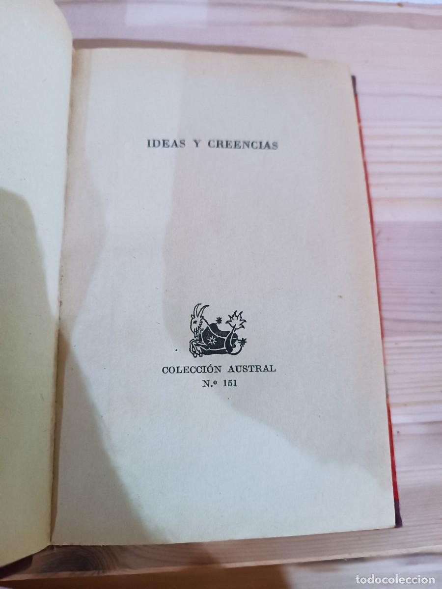 Libros de segunda mano: Ortega y Gasset , ideas y creencias , Editorial Astral, 1959 - Foto 2