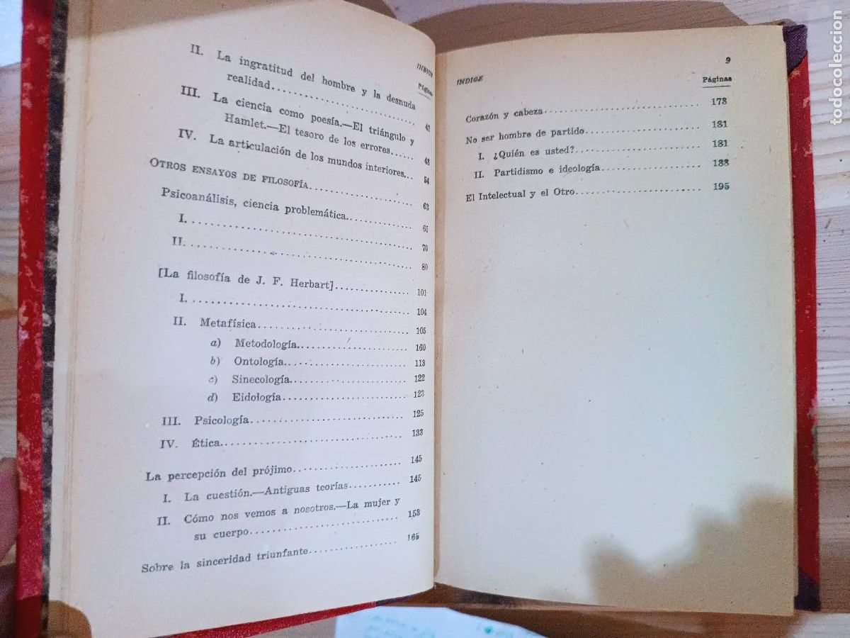 Libros de segunda mano: Ortega y Gasset , ideas y creencias , Editorial Astral, 1959 - Foto 5