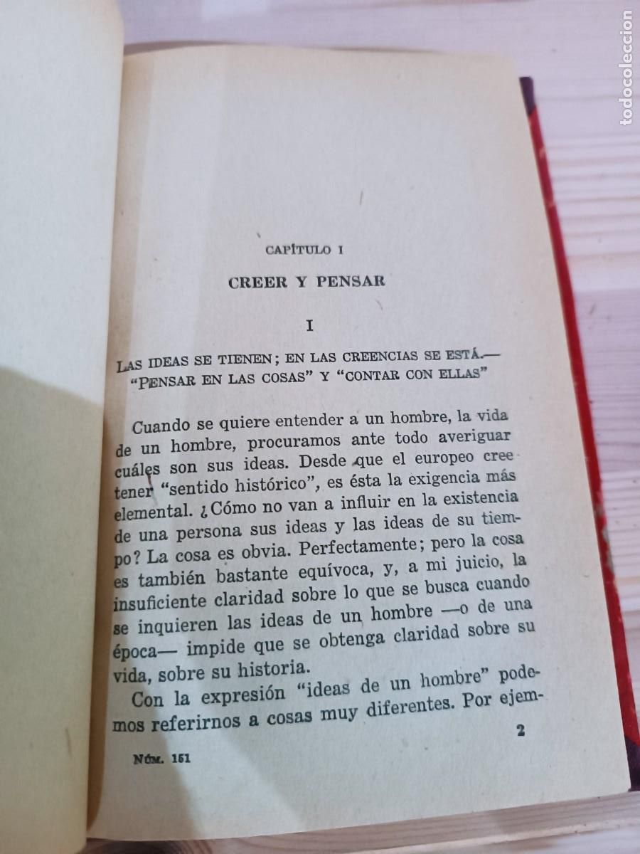 Libros de segunda mano: Ortega y Gasset , ideas y creencias , Editorial Astral, 1959 - Foto 6