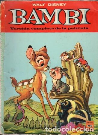 Libros de segunda mano: BAMBI (VERSION COMPLETA DE LA PELICULA) - DISNEY, WALT - A-CUENTO-1337 - Foto 1