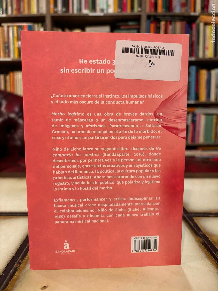 Libros de segunda mano: Morbo leg&iacute;timo. Ni&ntilde;o de Elche. Primera edici&oacute;n - Foto 2