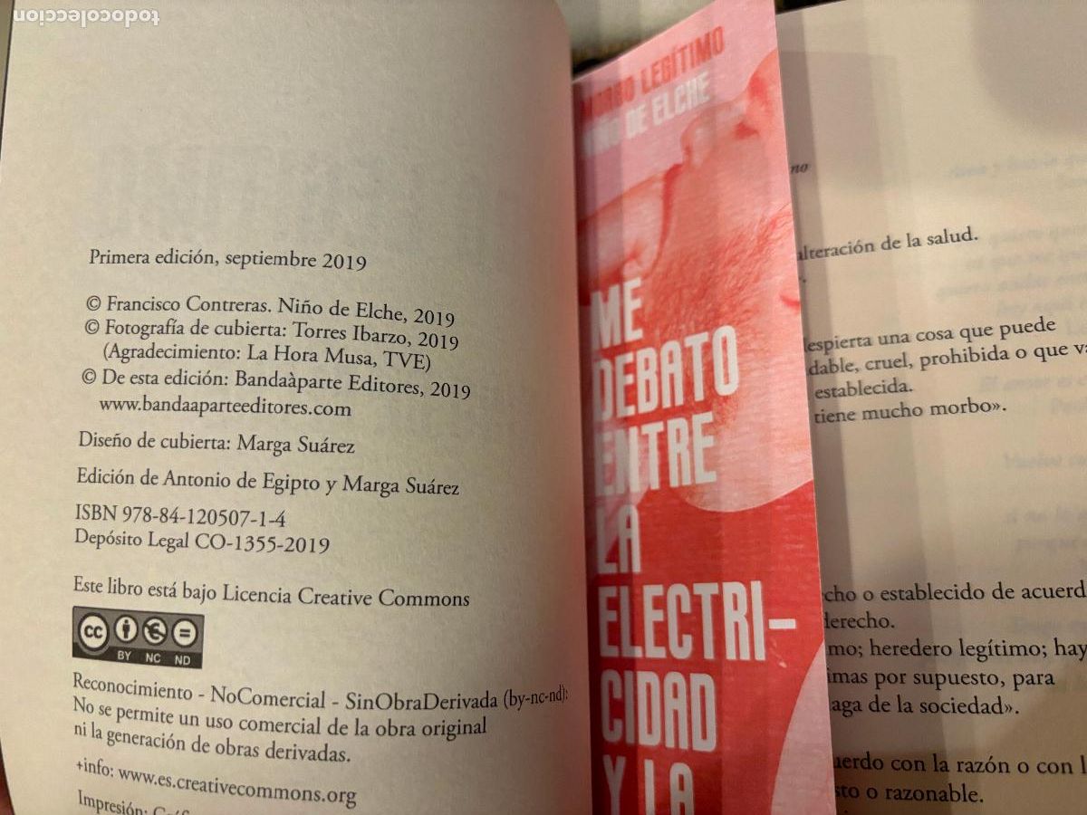 Libros de segunda mano: Morbo leg&iacute;timo. Ni&ntilde;o de Elche. Primera edici&oacute;n - Foto 3