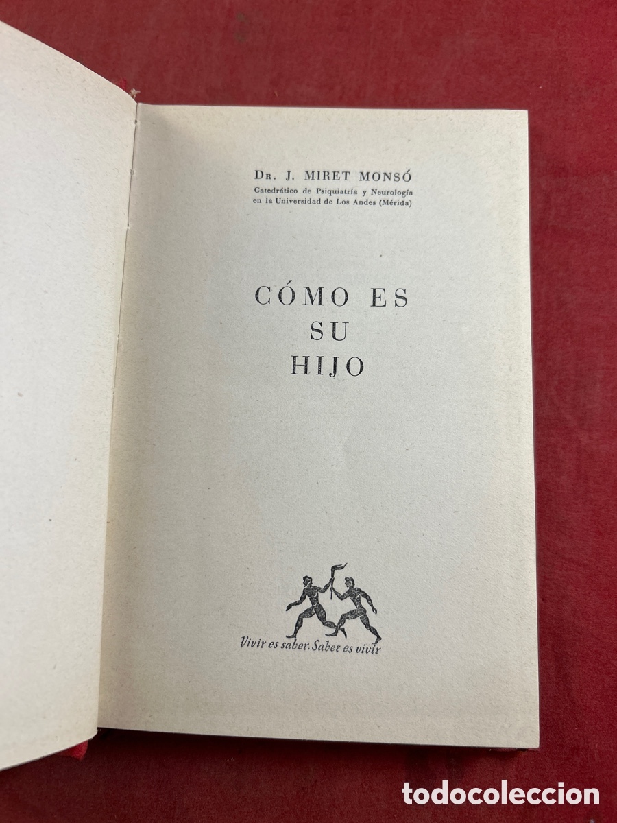 Gebrauchte B&uuml;cher: COMO ES SU HIJO DR. J. MIRET MONSO