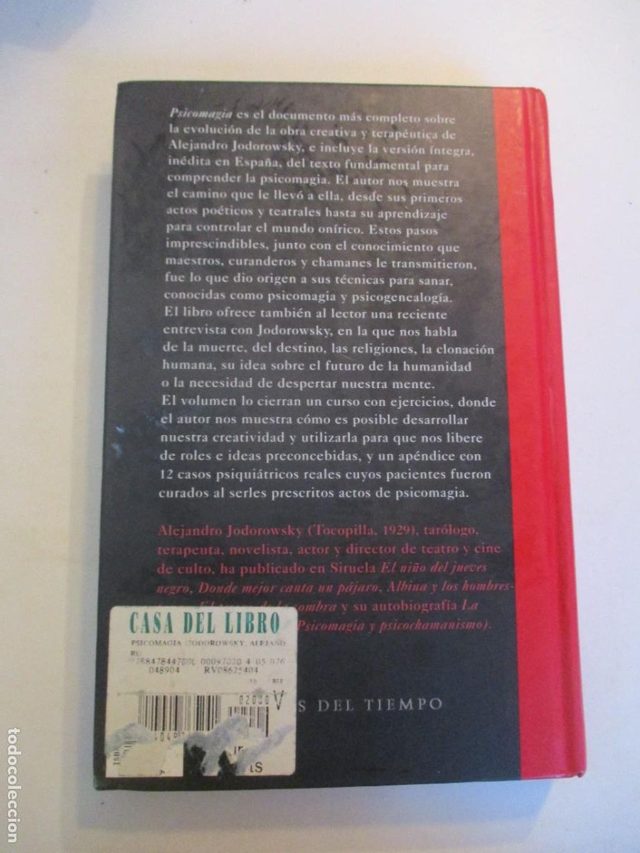 Libros de segunda mano: ALEJANDRO JODOROWSKY Psicomagia W29742 - Foto 2