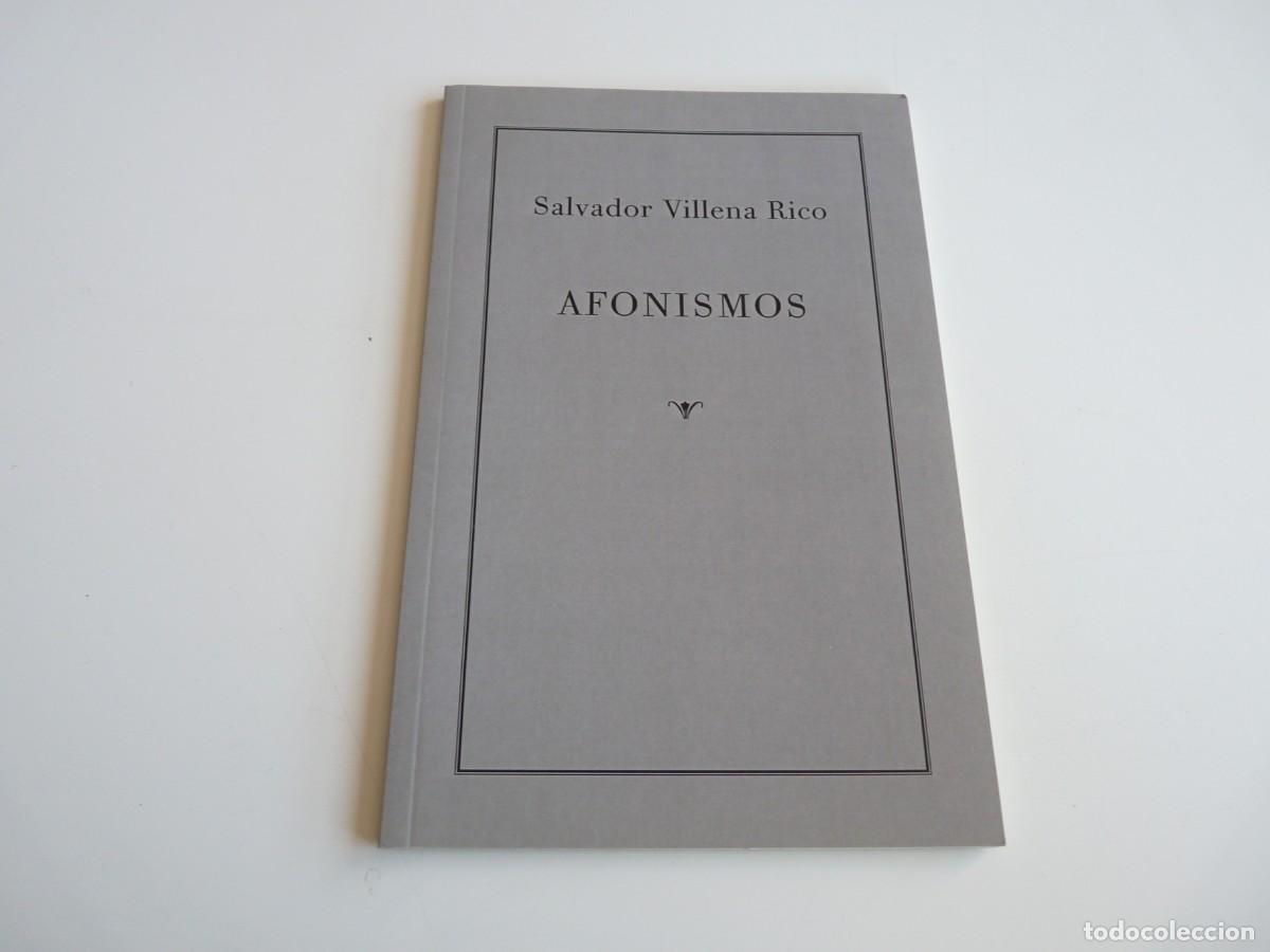 Gebrauchte B&uuml;cher: Afonismos Salvador Villena Rico Ref: 3-94