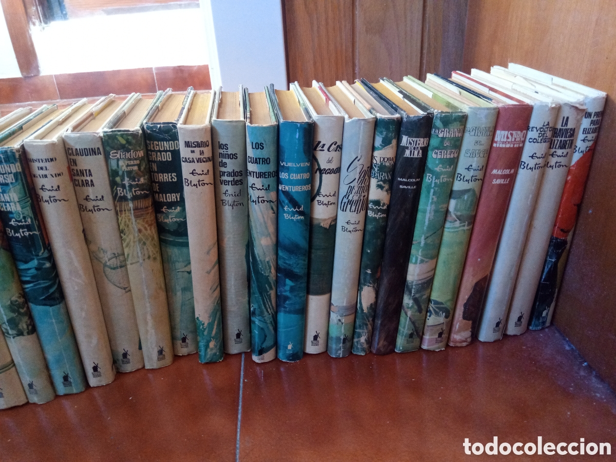 Libros de segunda mano: Enid Blyton. 53 vol&uacute;menes. Editorial Molino - Foto 4