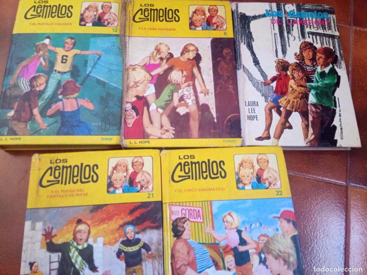 Libros de segunda mano: Cinco tomos de Los Gemelos. L.l. Hope. Editorial Toray - Foto 1
