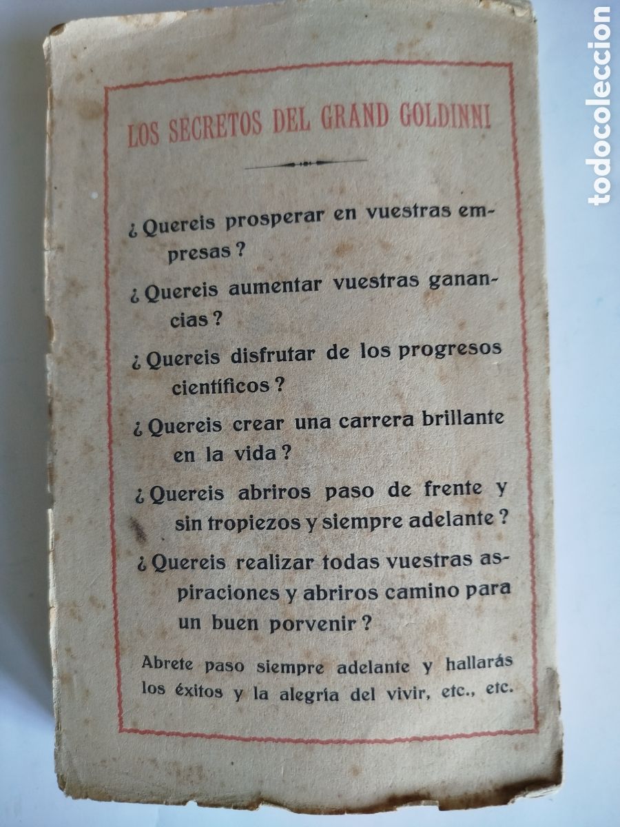 Libros de segunda mano: LOS SECRETOS DEL GRAN GOLDINNI. - Foto 3