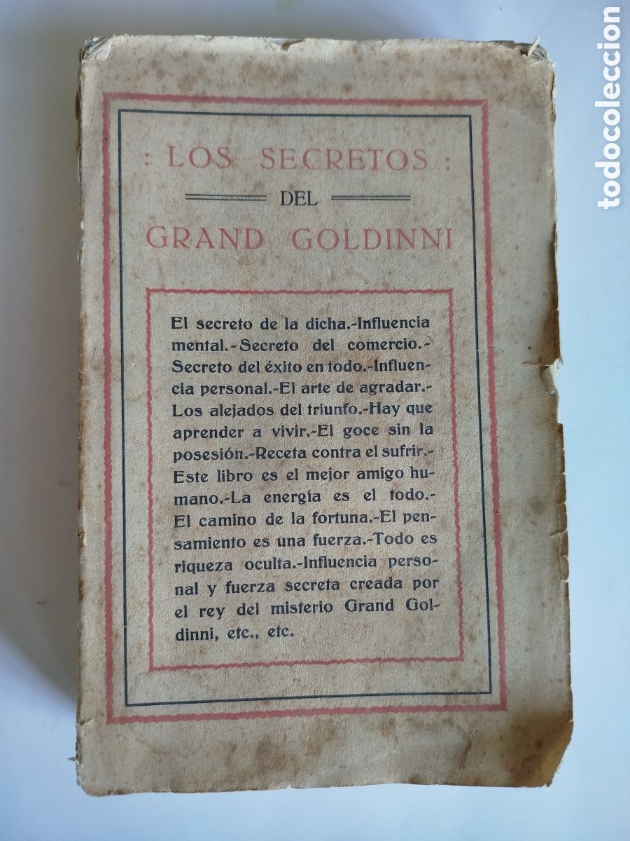 Libros de segunda mano: LOS SECRETOS DEL GRAN GOLDINNI. - Foto 1