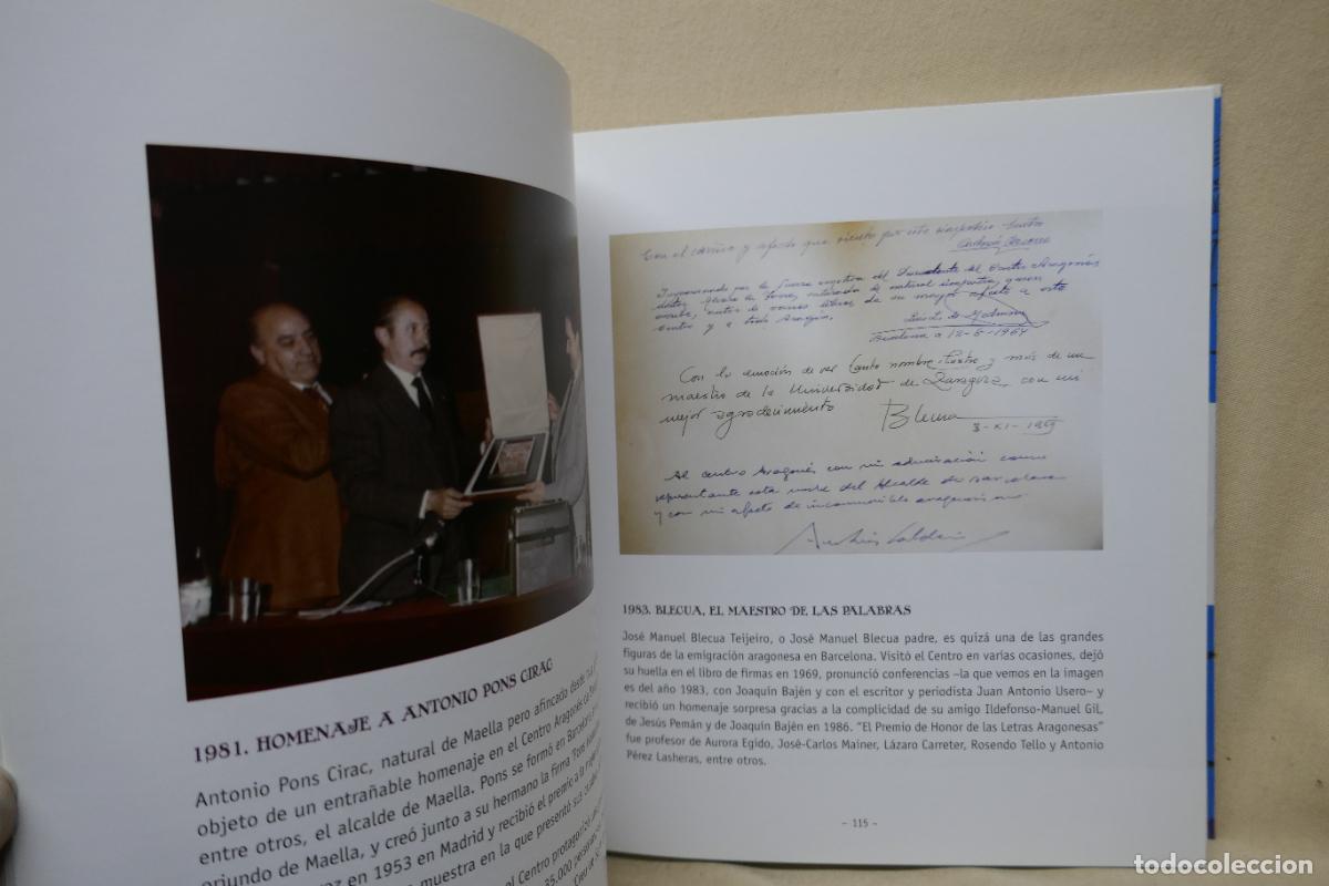 Libros de segunda mano: CIEN A&Ntilde;OS DEL CENTRO ARAGONES DE BARCELONA - ANTON CASTRO - Foto 12