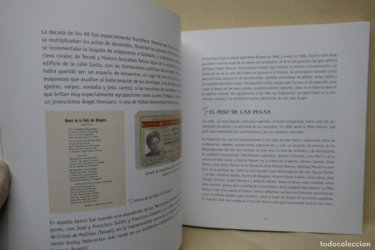 Libros de segunda mano: CIEN A&Ntilde;OS DEL CENTRO ARAGONES DE BARCELONA - ANTON CASTRO - Foto 18