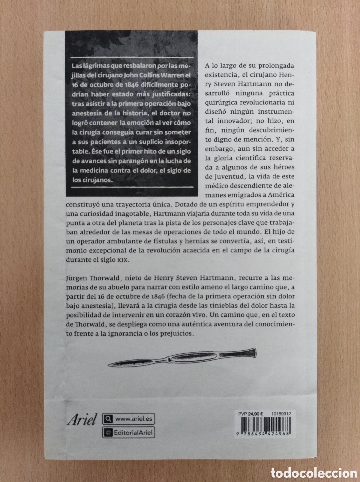 Libros de segunda mano: EL SIGLO DE LOS CIRUJANOS. J&uuml;rgen Thorwald - Foto 2