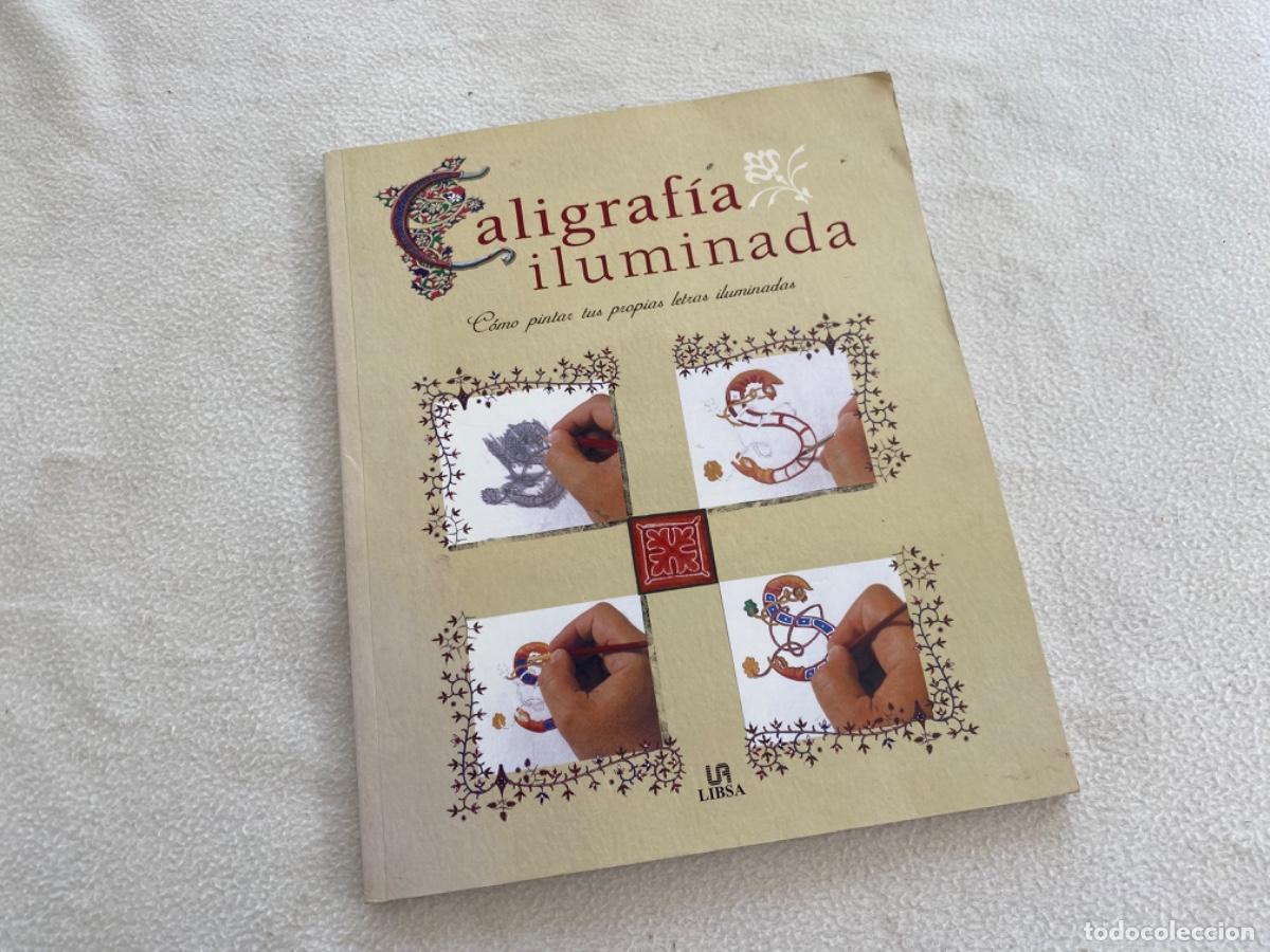 Libros de segunda mano: CALIGRAF&Iacute;A ILUMINADA. C&Oacute;MO PINTAR TUS PROPIAS LETRAS ILUMINADAS.- LIBSA - Foto 1
