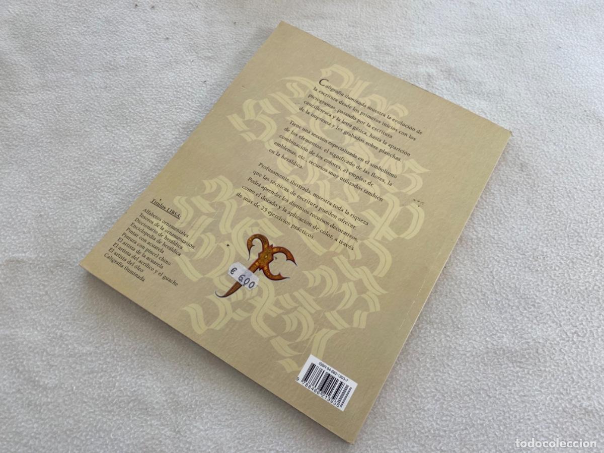 Libros de segunda mano: CALIGRAF&Iacute;A ILUMINADA. C&Oacute;MO PINTAR TUS PROPIAS LETRAS ILUMINADAS.- LIBSA - Foto 3