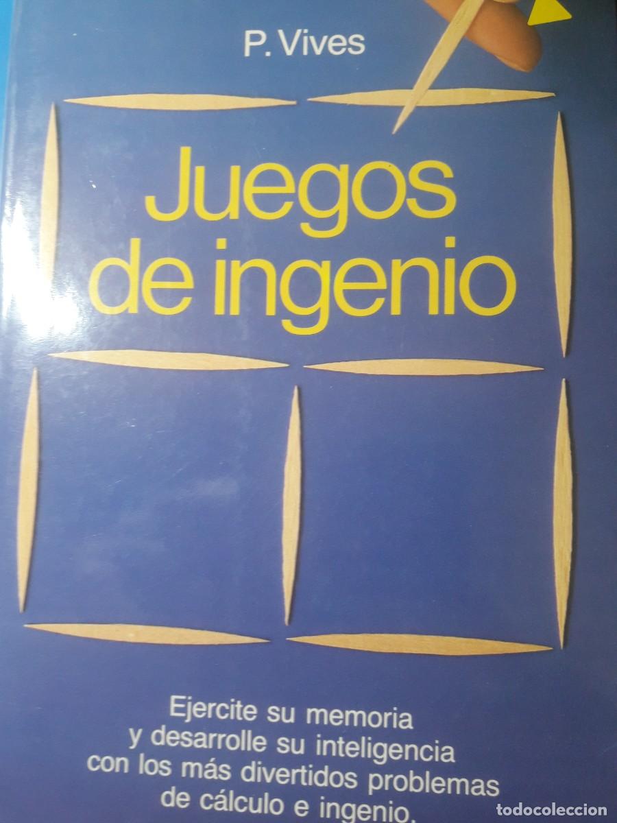 Libros de segunda mano: juegos de ingenio P Vives - Foto 1