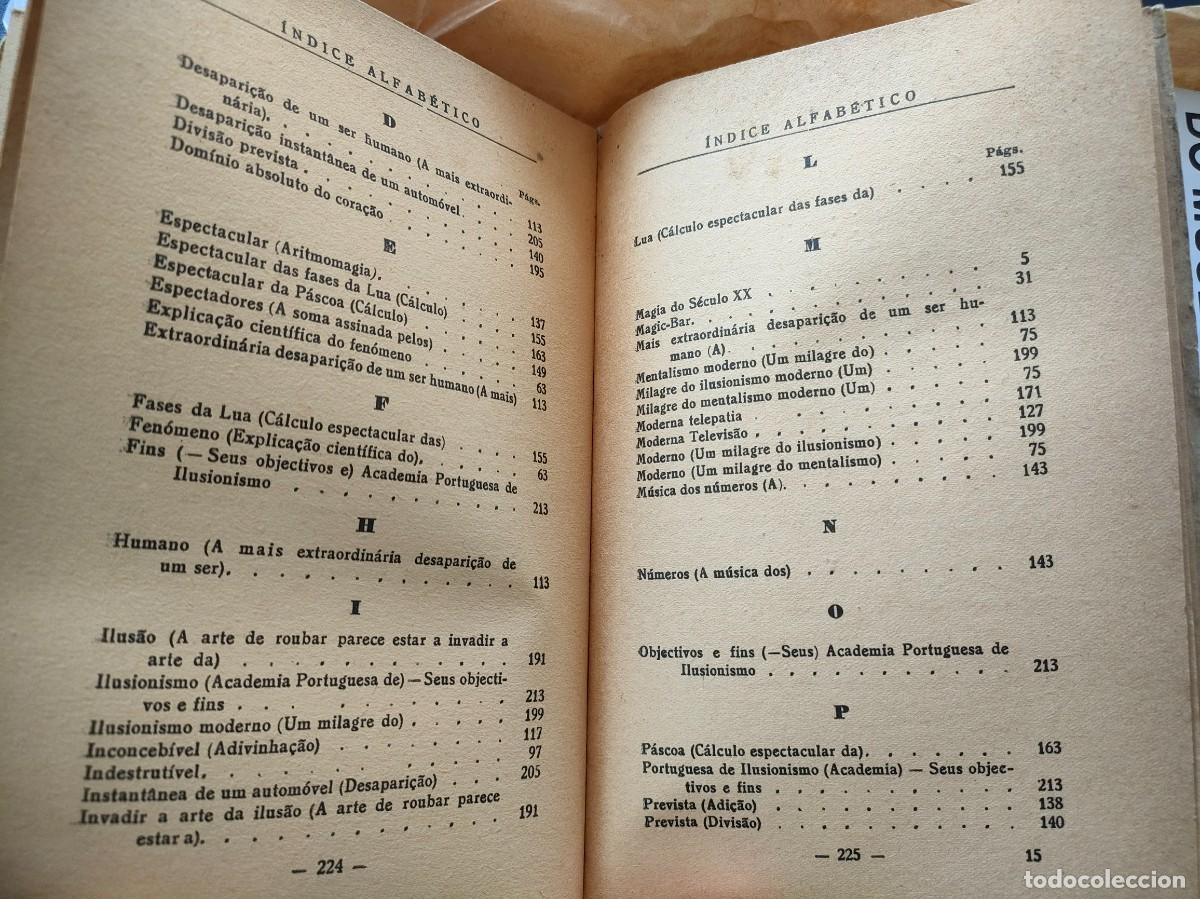 Libros de segunda mano: Martins Oliveira. Magia do s&eacute;culo XX. 1962 - Foto 3