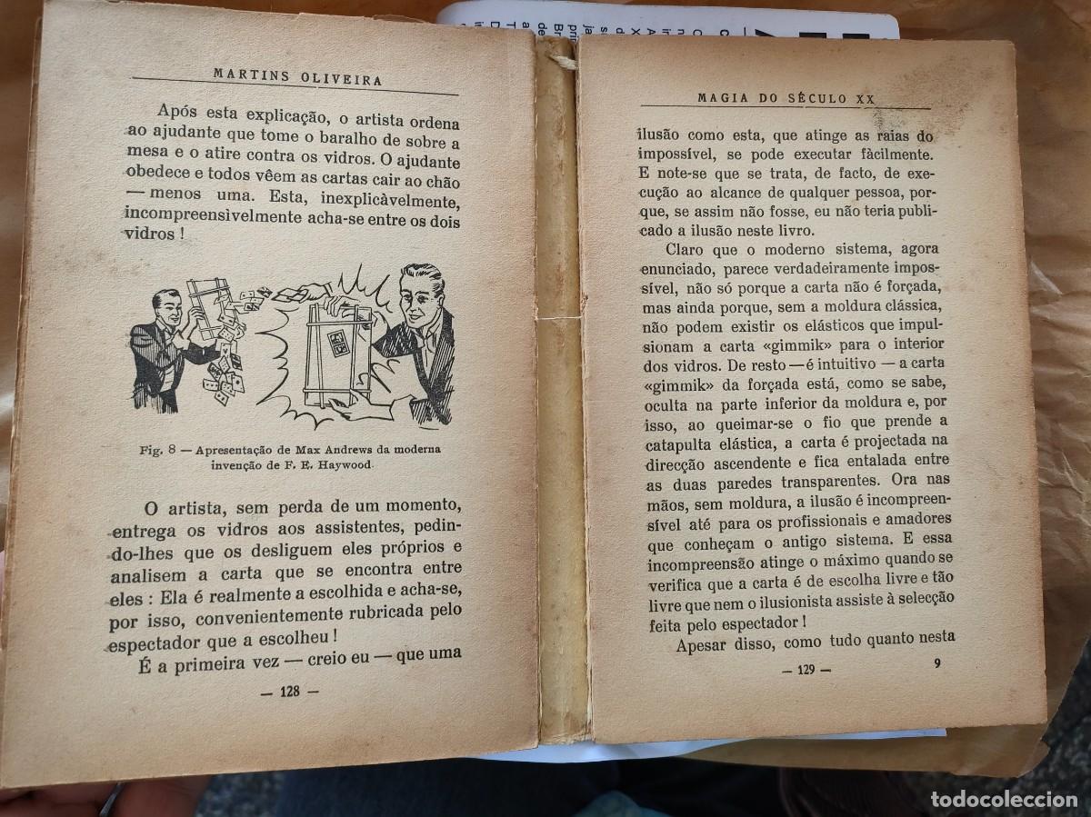 Libros de segunda mano: Martins Oliveira. Magia do s&eacute;culo XX. 1962 - Foto 4