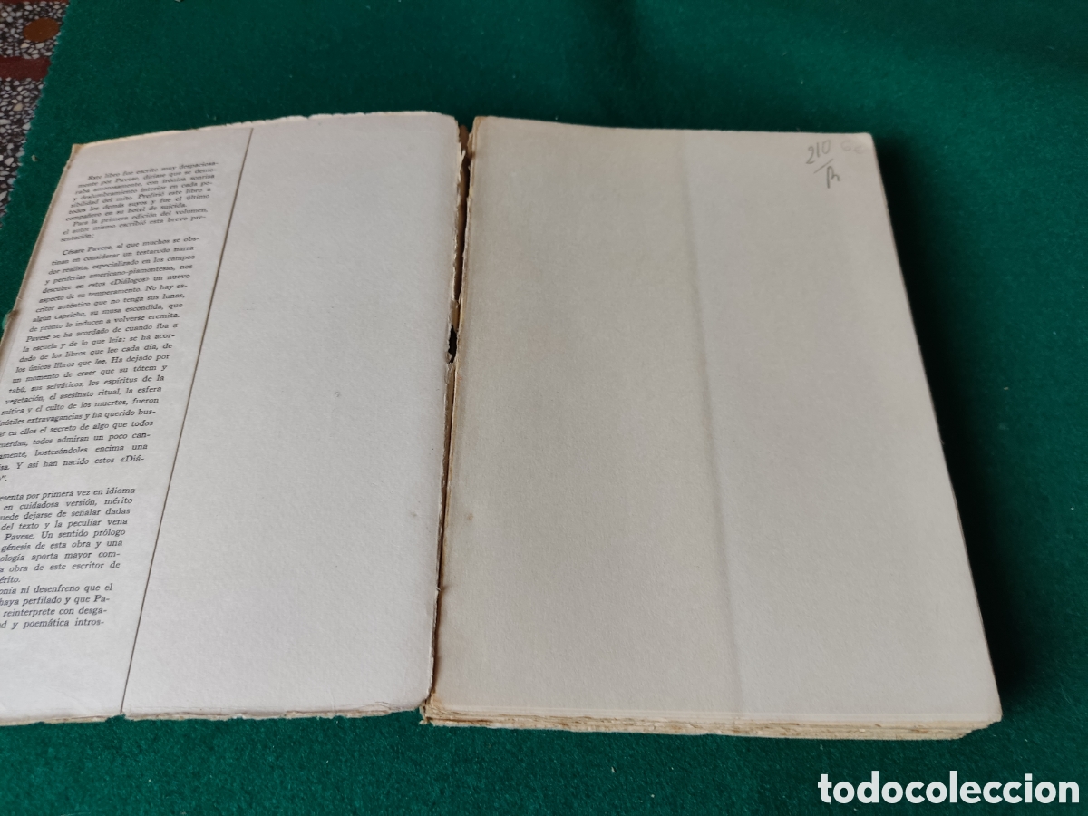 Libros de segunda mano: Libro di&aacute;logos con Leuco de cesare pavese - Foto 2