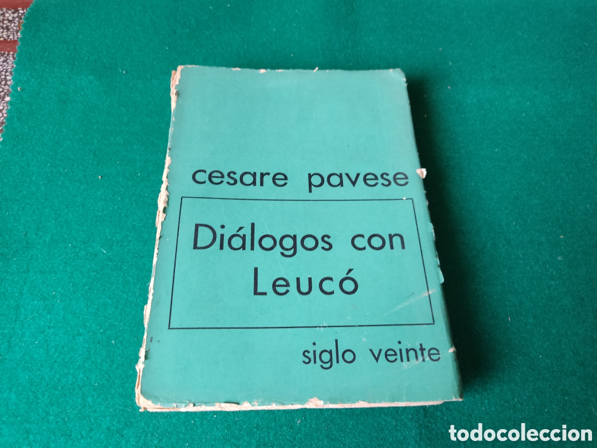 Libros de segunda mano: Libro di&aacute;logos con Leuco de cesare pavese - Foto 1