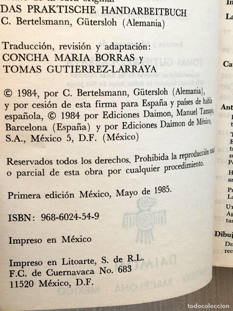 Libros de segunda mano: Libro Tus Labores de G. Oheim ediciones Daimon - Foto 3
